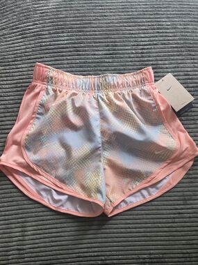 Nike Women's Peach Athletic Running Shorts